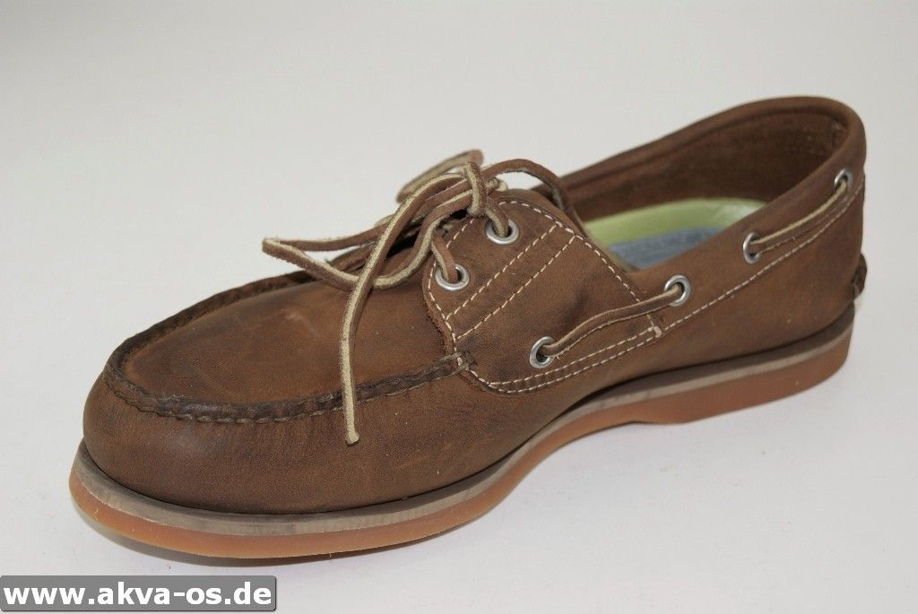 Timberland Boat Shoes EK 2 EYE EARTHY Gr. 46 US 12 Herren Schuhe NEU