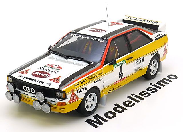 18 Sunstar Audi Quattro A2 4 Rally Portugal Roehrl Geistdoerfer 1984