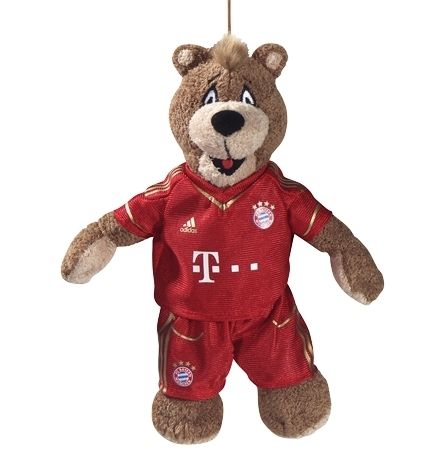 Maskottchen Trikot Berni 20cm 2012 Bayern München NEU