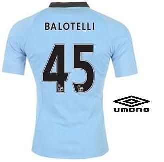 Manchester City Home Trikot 2012/2013 versch. Größen Sky Blau