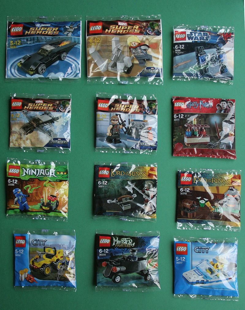 LEGO Promo 30161 30163 30162 30165 30111 30085 30211 30210 30152 30200