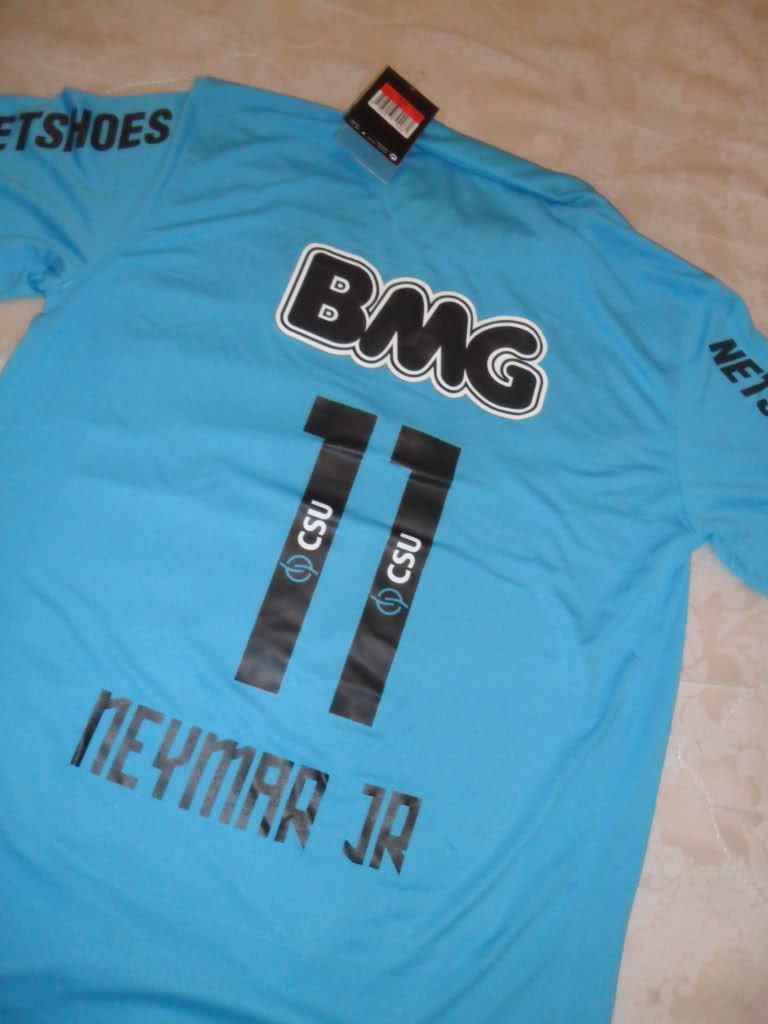 2012 / 2013 SANTOS 3rd NEYMAR JERSEY CENTENARY AUTHENTIC NIKE