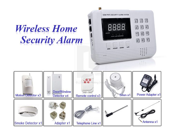 99zone Autodial GSM Funk Anruf Alarm Alarmanlagensystem 900/1800