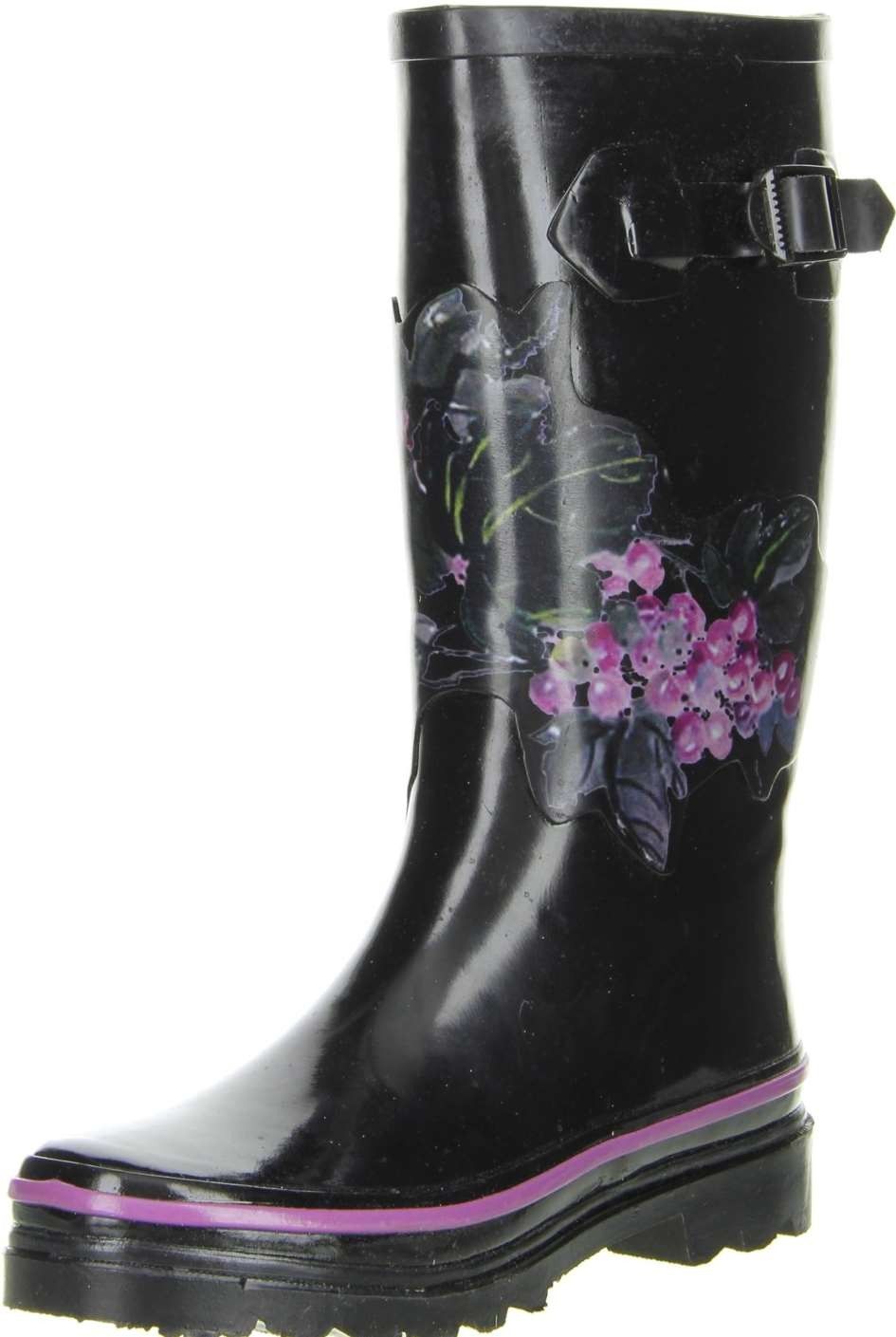 Conway Damen Gummistiefel schwarz