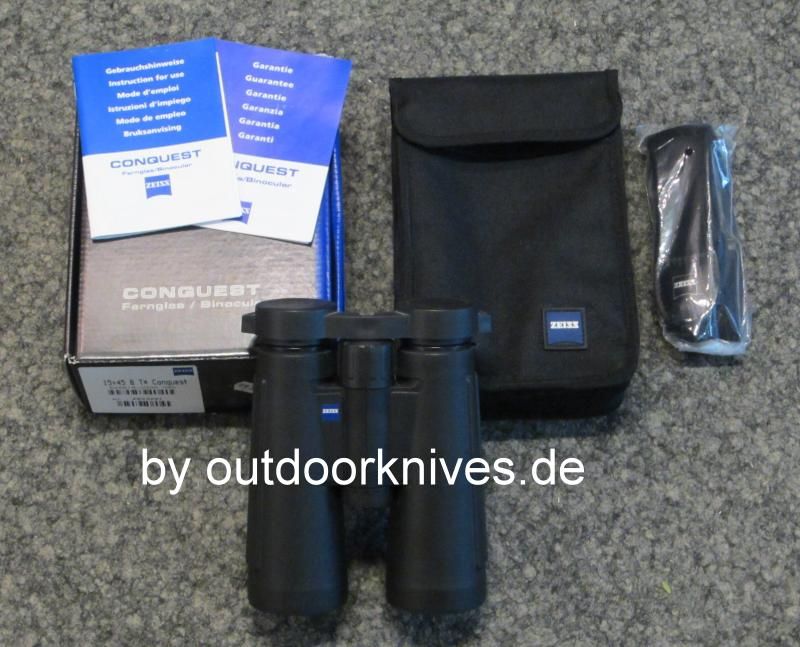 Zeiss Conquest 15x45 B T*   das leichte Tagesglas mit sehr großer