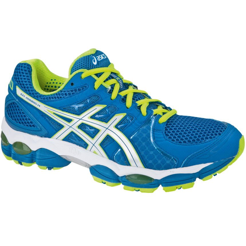 Asics Gel Nimbus 14 Herren Laufschuhe Blau