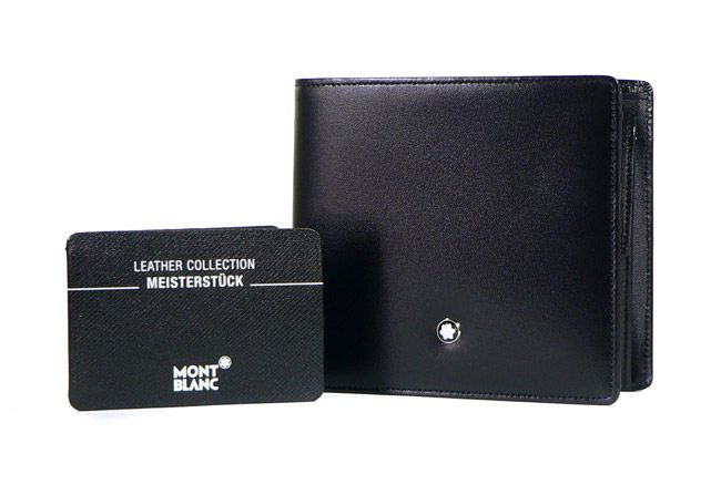 Montblanc Brieftasche Geldbörse 4cc Kalbsleder 7164 NEU