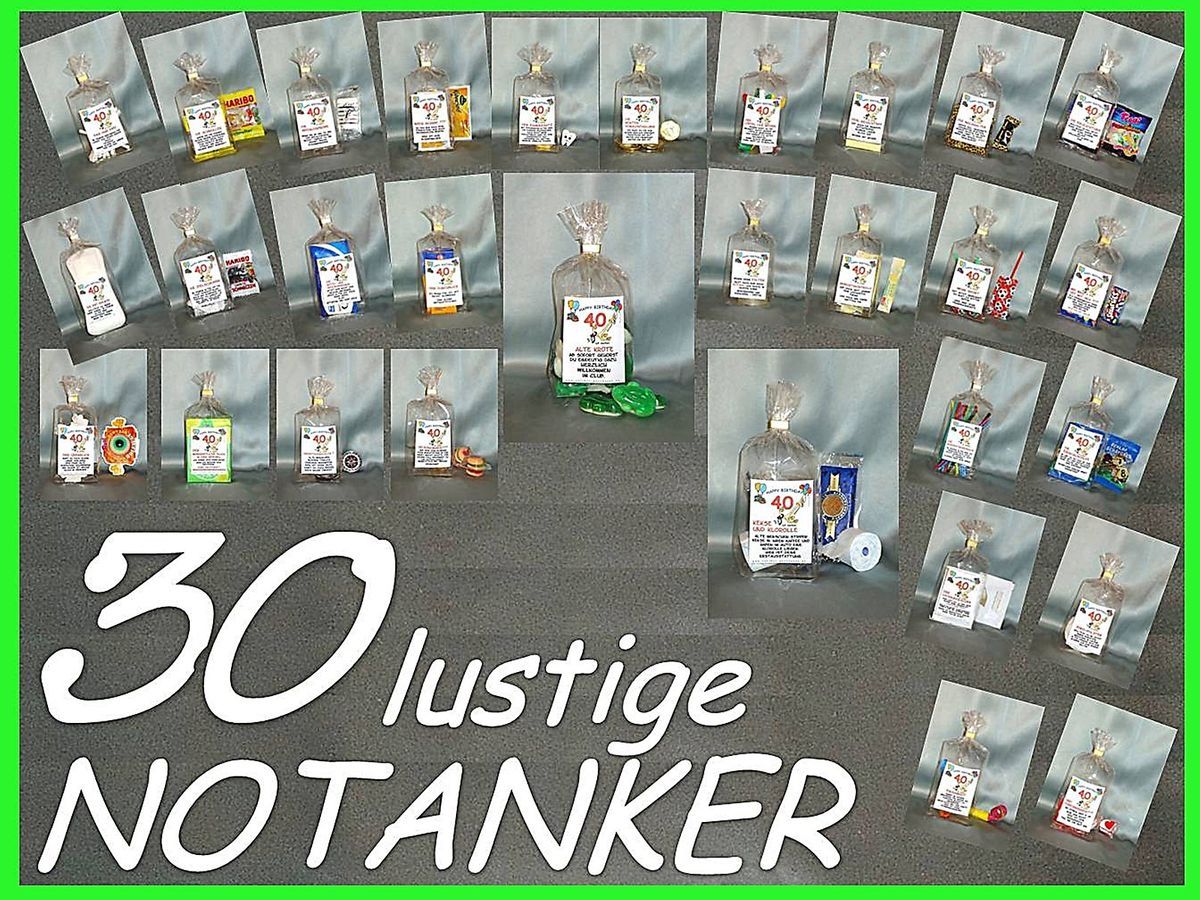 30 freche gemeine NOTANKER zum 30 Geburtstag *lustig*