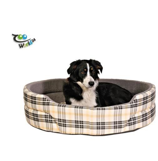 Trixie Hundebett Lucky 95x85 cm beige/grau, Hundekorb