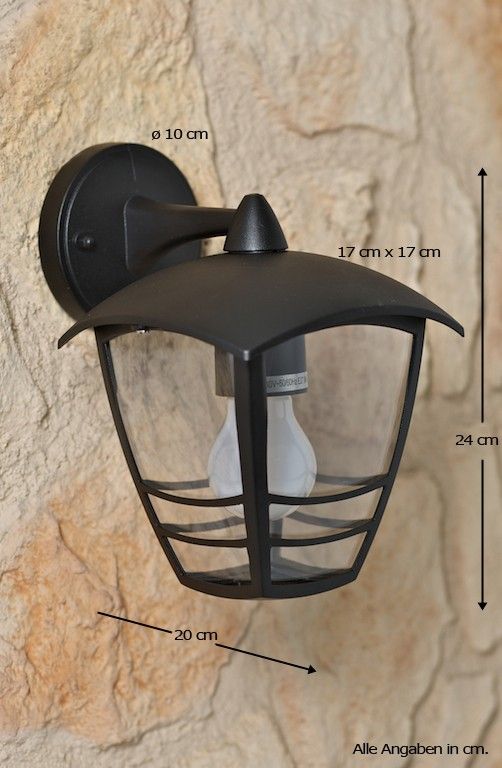 Aussenlampe Aussenleuchte Gartenlampe Außenlampen NEU