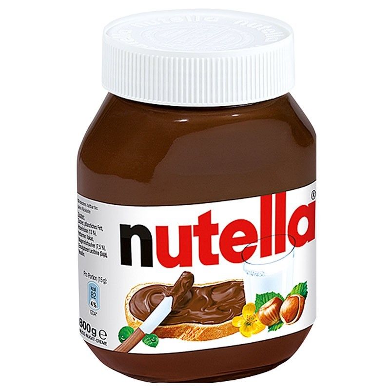 69EUR/1kg) Ferrero Nutella 800g Glas Brotaufstrich Nussnugatcreme