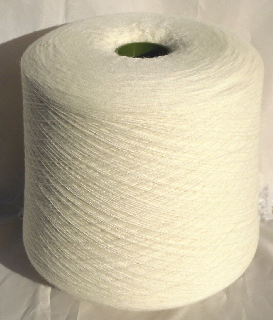 KONE WOLLWEIß 80 % Wolle 36/2 weiss creme natur MERINO