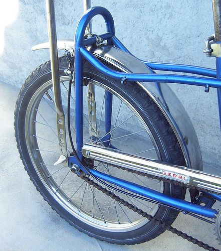 BICI CON SELLA LUNGA E SPALLIERA ANNI 70 MARCA GERBI SPORT