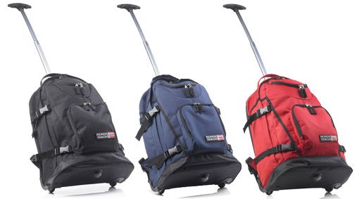 Schultasche + Rollen teleskop Trolley Rucksack Ranzen Schulrucksack