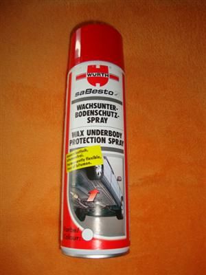 Wachs Unterbodenschutz Bodenschutzspray Hell 500ml (13,58€/L)