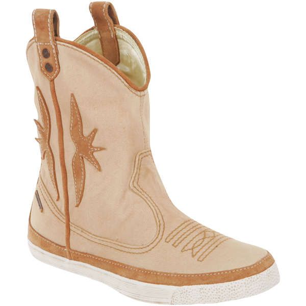 Diesel Womens Frye Tunes Boot   Creme Brulee   Footwea