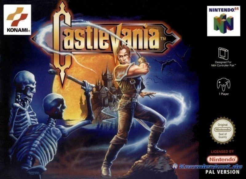 N64 Spiel   CASTLEVANIA (Modul mit Anl.)   für NINTENDO 64