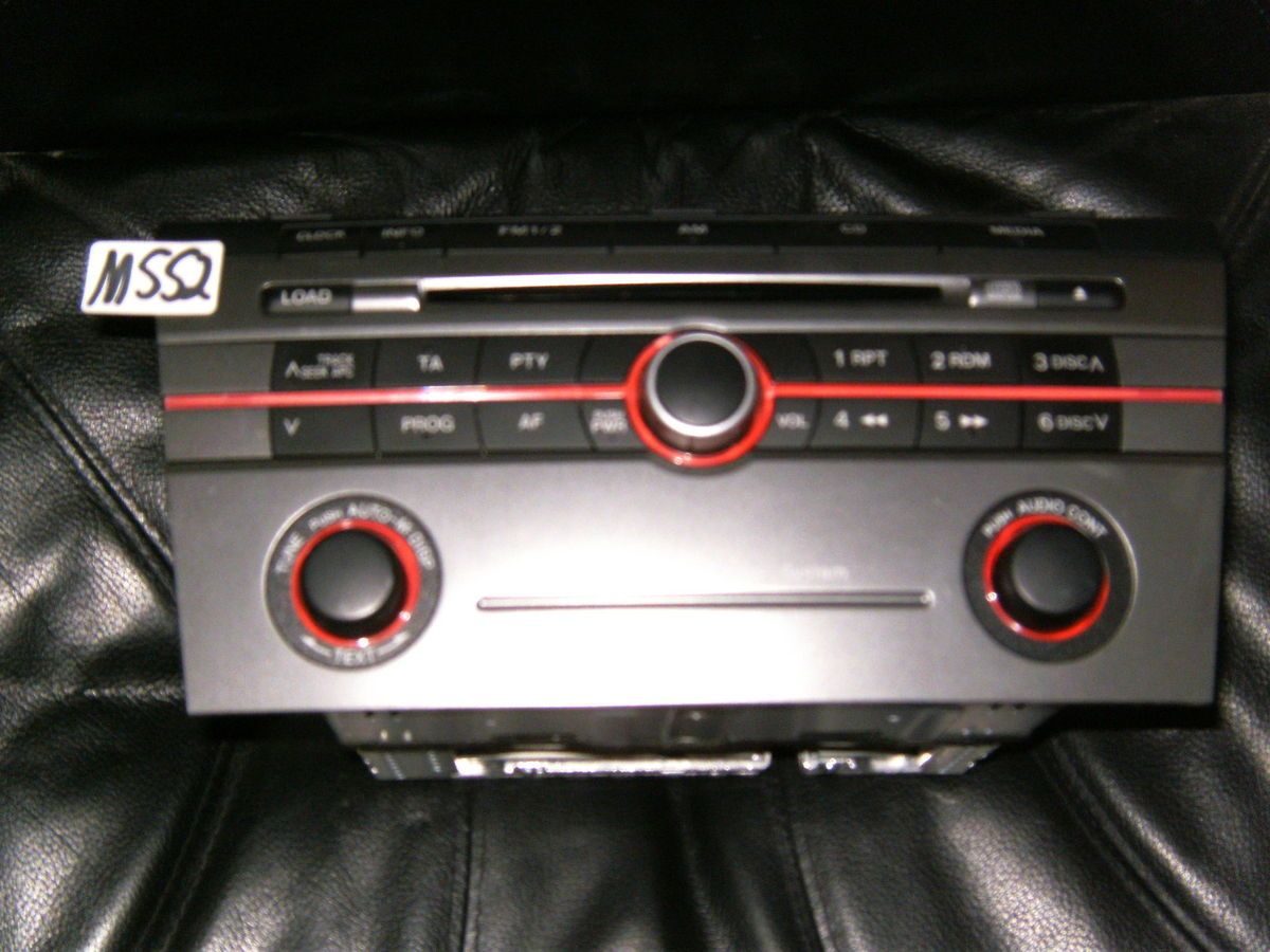 mazda 3 autoradio bk radio cd player 14794008 br2b66aro media