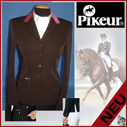 PIKEUR Skarlett Sakko schoko   rosa Gr. 72 EXCLUSIV