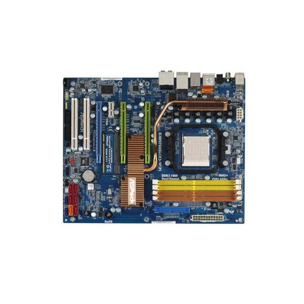 Asrock Mainboard Motherboard K10N780SLIX3 WiFi ohne Blende