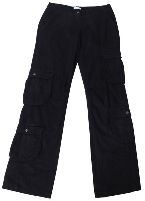 Motivi Jeans Hose Jeanshose Cargohose schwarz Größe 32 XS