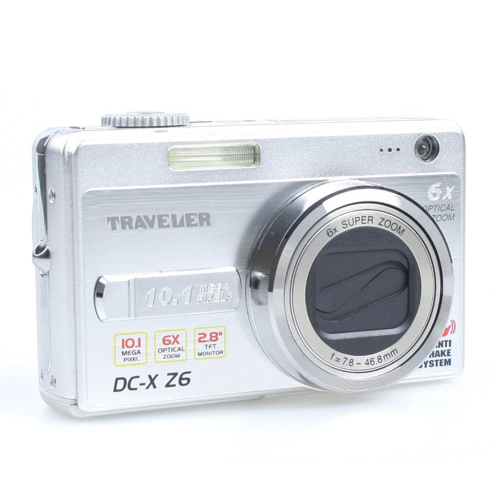 Traveler DC XZ6 Digitalkamera 10MP 7cm (2,8) TFT Akku