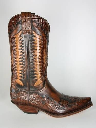 Sendra Cowboystiefel Coco Quersia Gerisa Gold Gr. 46