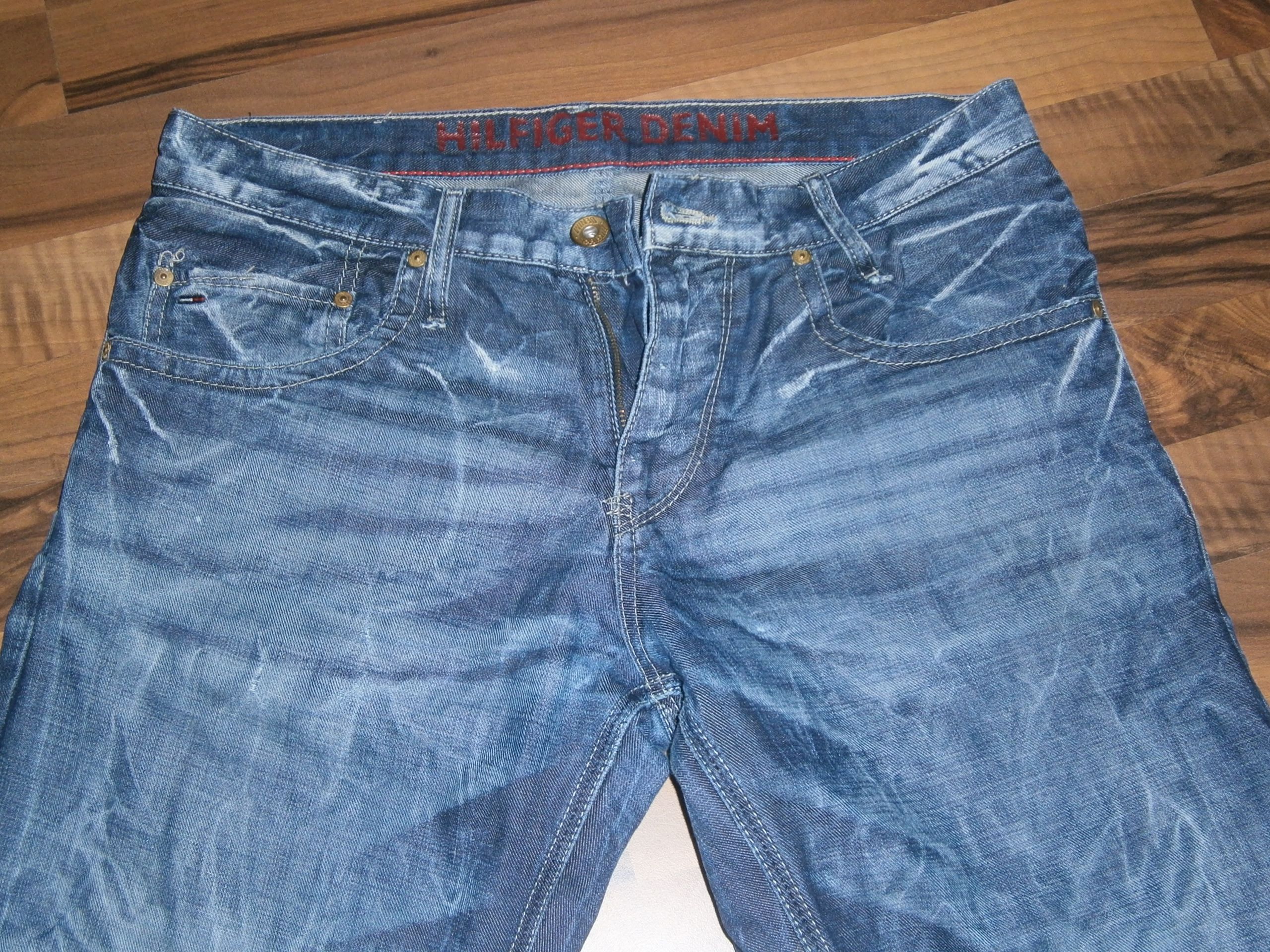 TOMMY HILFIGER DENIM HERREN JEANS GR. W33 L34 WOODY LIGHTNING INDIGO