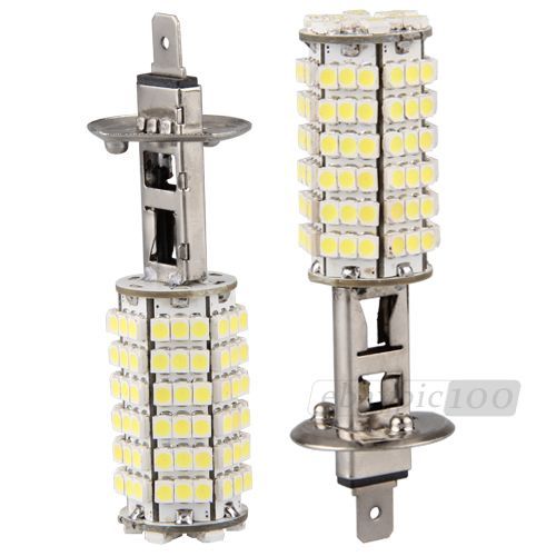 H1 120 3528 SMD LED Autolampe Lampe Birne Licht Weiß 12V