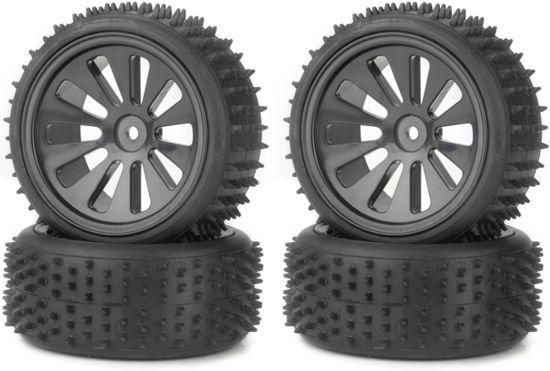 CARSON CV10 Buggy Reifen Off Road Reifenset CV 10 BLACK