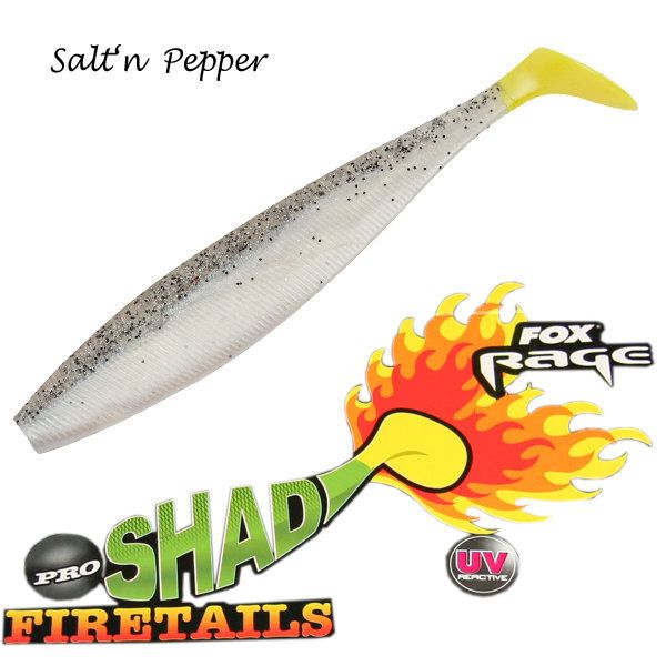 Fox Rage Pro Shad Firetails 18cm Gummifisch alle Farben Toll