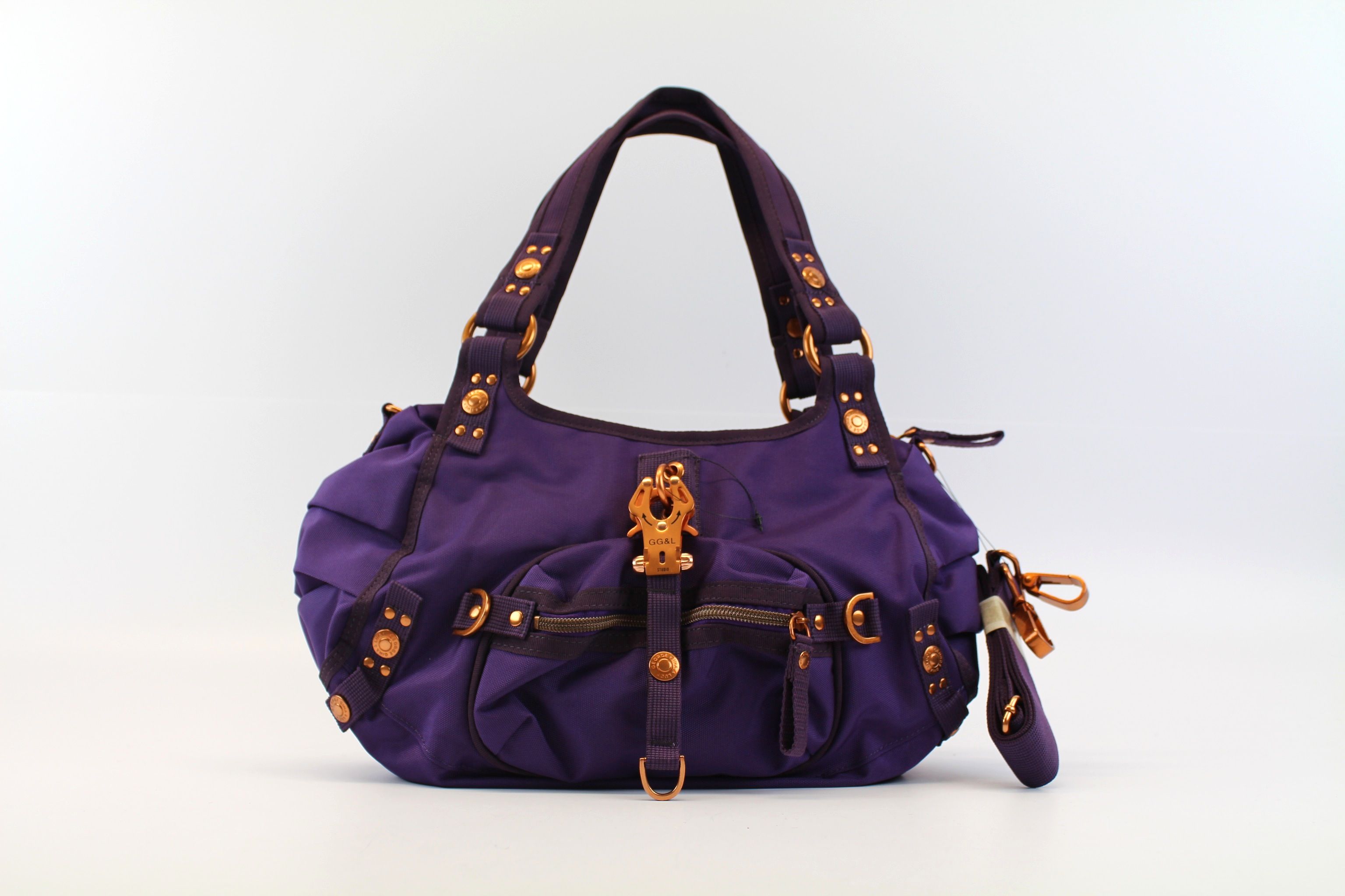 George Gina & Lucy Tasche 02/12 Nylon Heartquake in coppervioletta