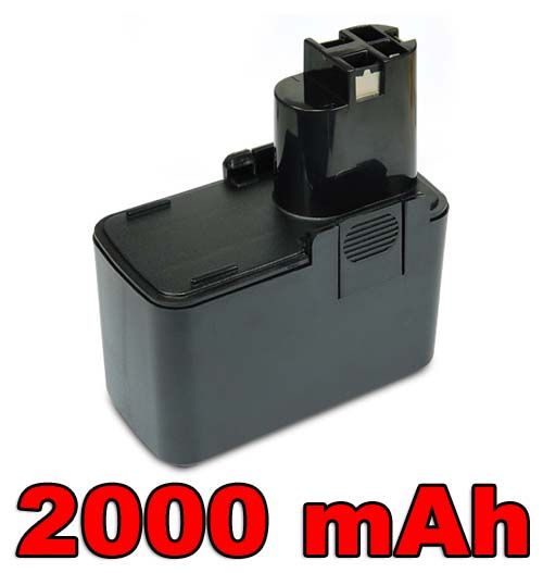 Akku für Bosch 85003 9,6V / 2000mAh / Ni Cd  PSR9,6VES 2 GSR9,6VE