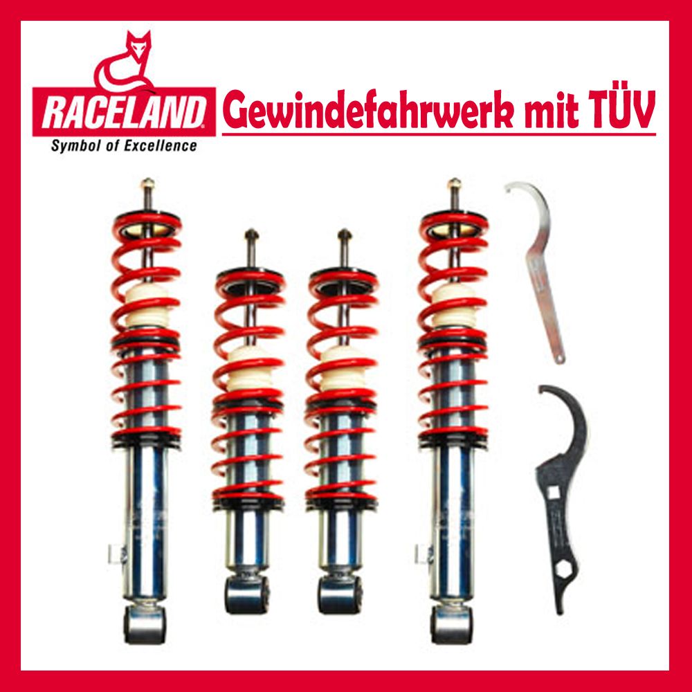 Gewindefahrwerk Raceland + TÜV Mazda MX5 MX 5 Typ NB 98 05