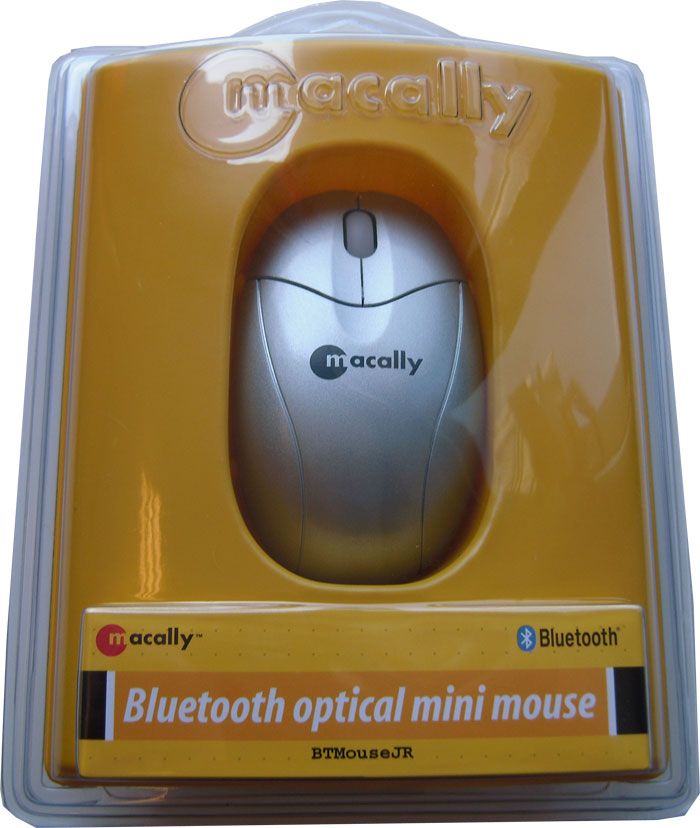 Macally mini Bluetooth Maus BTMouseJR Silber UVP 39,95€