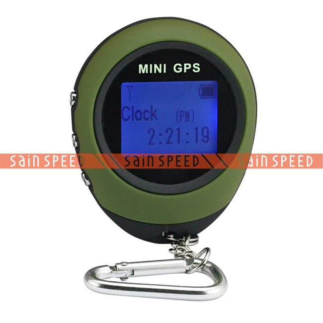 Mini GPS Positionsfinder Navigation Geocaching Kompass Tracker Sport