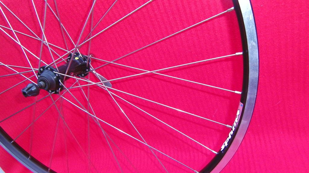 26 Zoll Vorderrad Laufrad   Rigida Sphinx Felge   Shimano Nabe