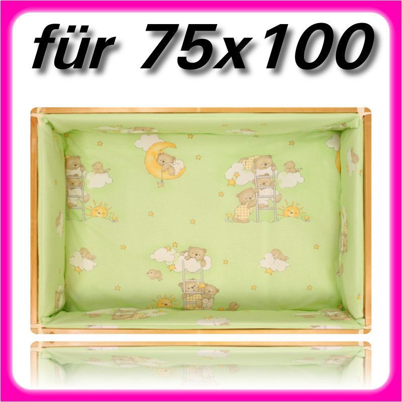 75x100 für Laufgitter Laufstall m. Nestchen  107