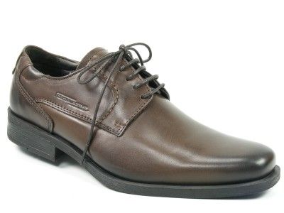 Schuhe Herren Halbschuhe Schnürschuhe mocca Roma 117 92 02