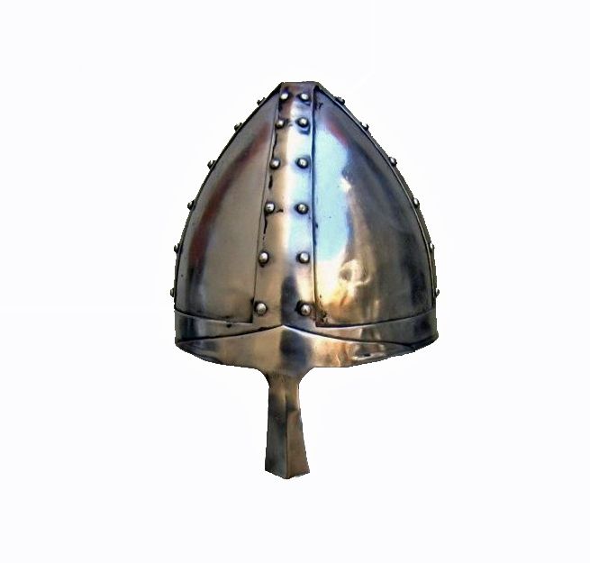 Wikinger Nasal Helm Rüstung Mittelalter Ritterhelm Gothic LARP MR118