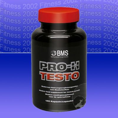 BMS PRO H Testo 120 Kapseln Testobooster Muskelaufbau