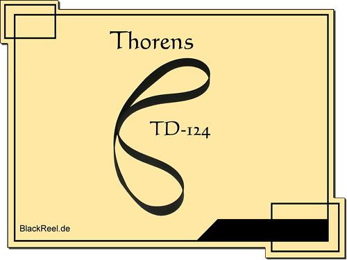 Thorens TD 124 Riemen Plattenspieler Record Player