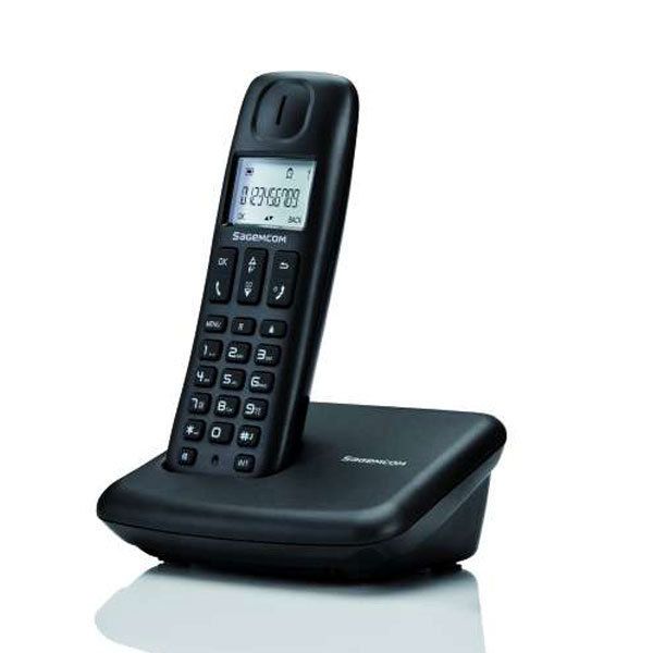 Sagem D 142 Schnurlostelefon schwarz