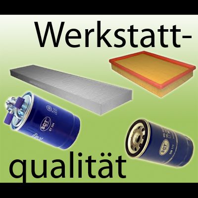 Oel_Luft_Innenraum Diesel_Filter VW Sharan 1.9TDI 66KW 81KW