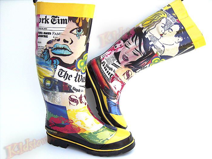 Giesswein ZIMMERN Gummistiefel WOW Pop Art Gr.36 42