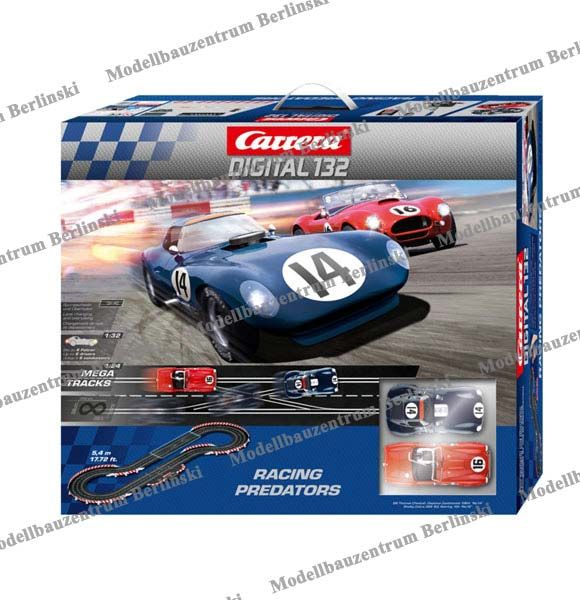 Carrera Digital 132 Racing Predators Rennbahn Komplettpaket #30156