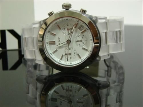 UHR DAMEN CHRONO DONNA KARAN NY WEISS NY8162 UVP139,  Euro