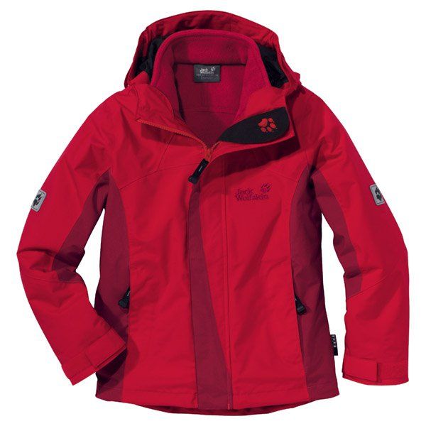 Girls Serpentine Jacket tango red 3 in 1 Jacke eUVP 149,95€