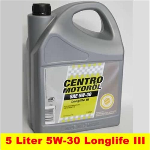 Centro Motoröl Motorenöl 5W30 Longlife III Longlife 3 5W 30 VW