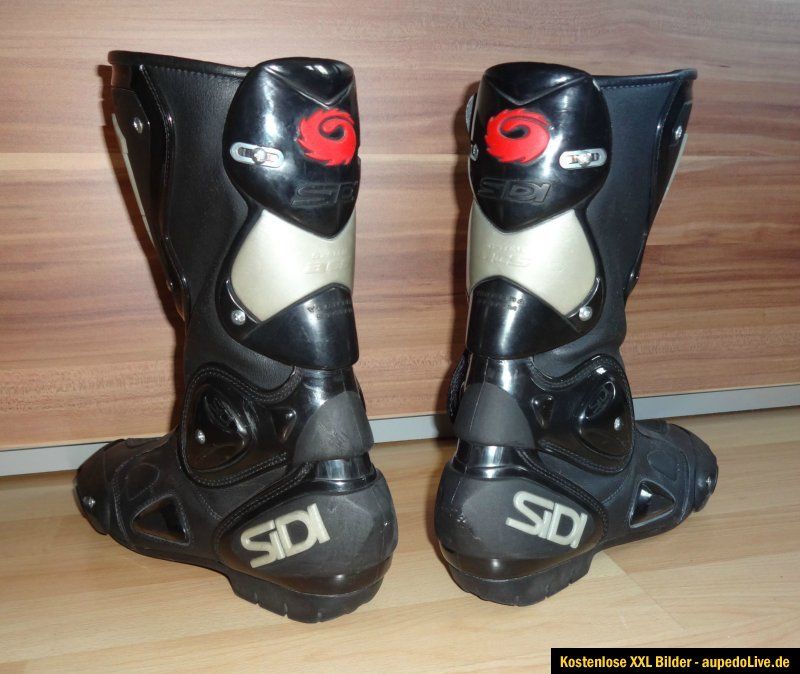 SIDI Racing Motorradstiefel schwarz 42  Motorcycle boots 8  Sport